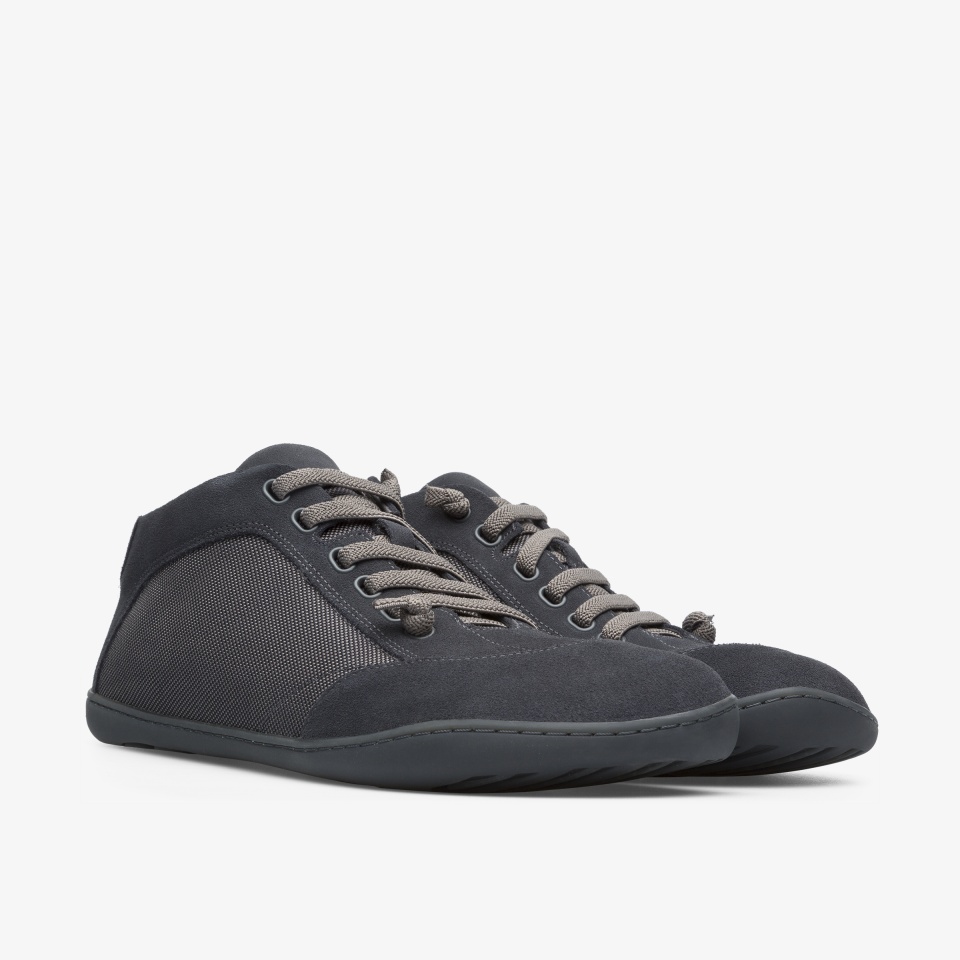 Camper Peu Grey - Camper Mens Ankle Boots ||7289-NOUJQ||